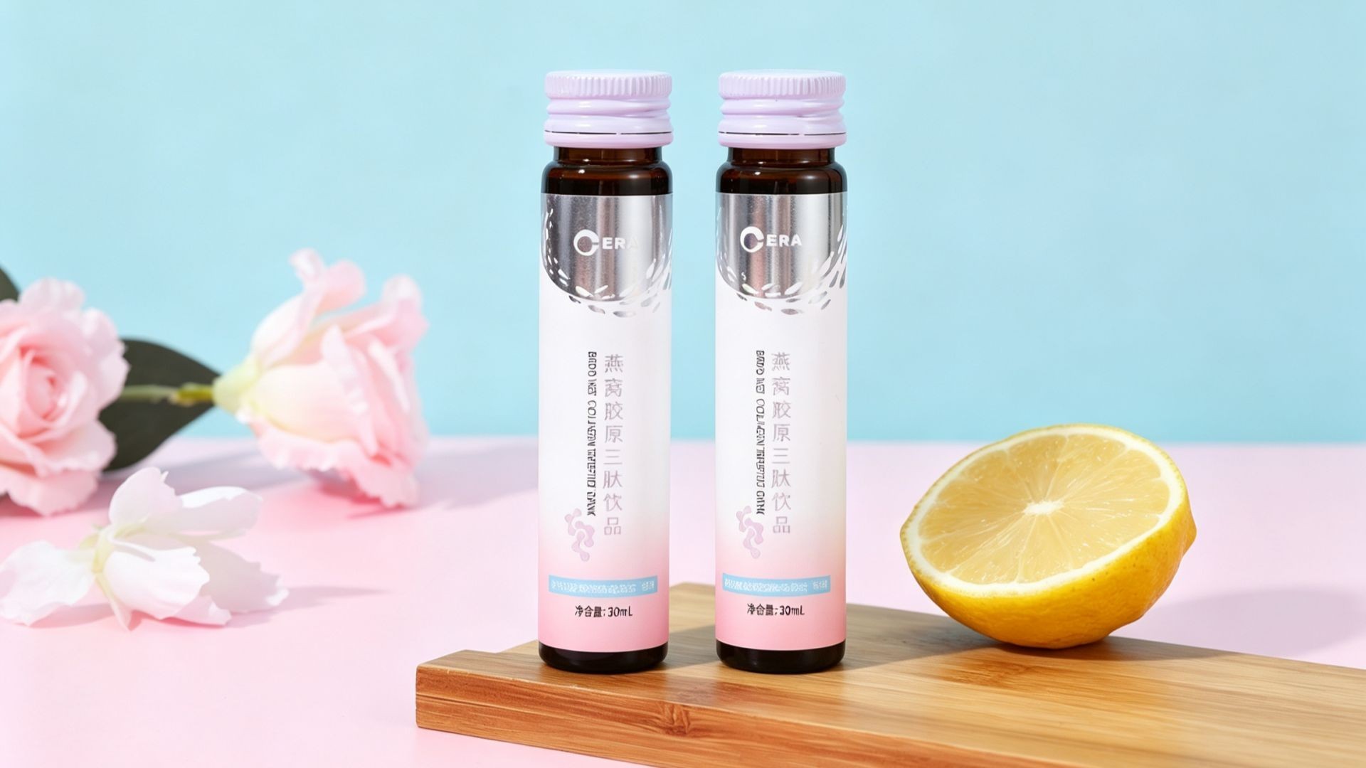 燕窝胶原三肽/海洋鱼低聚肽透明质酸钠饮品