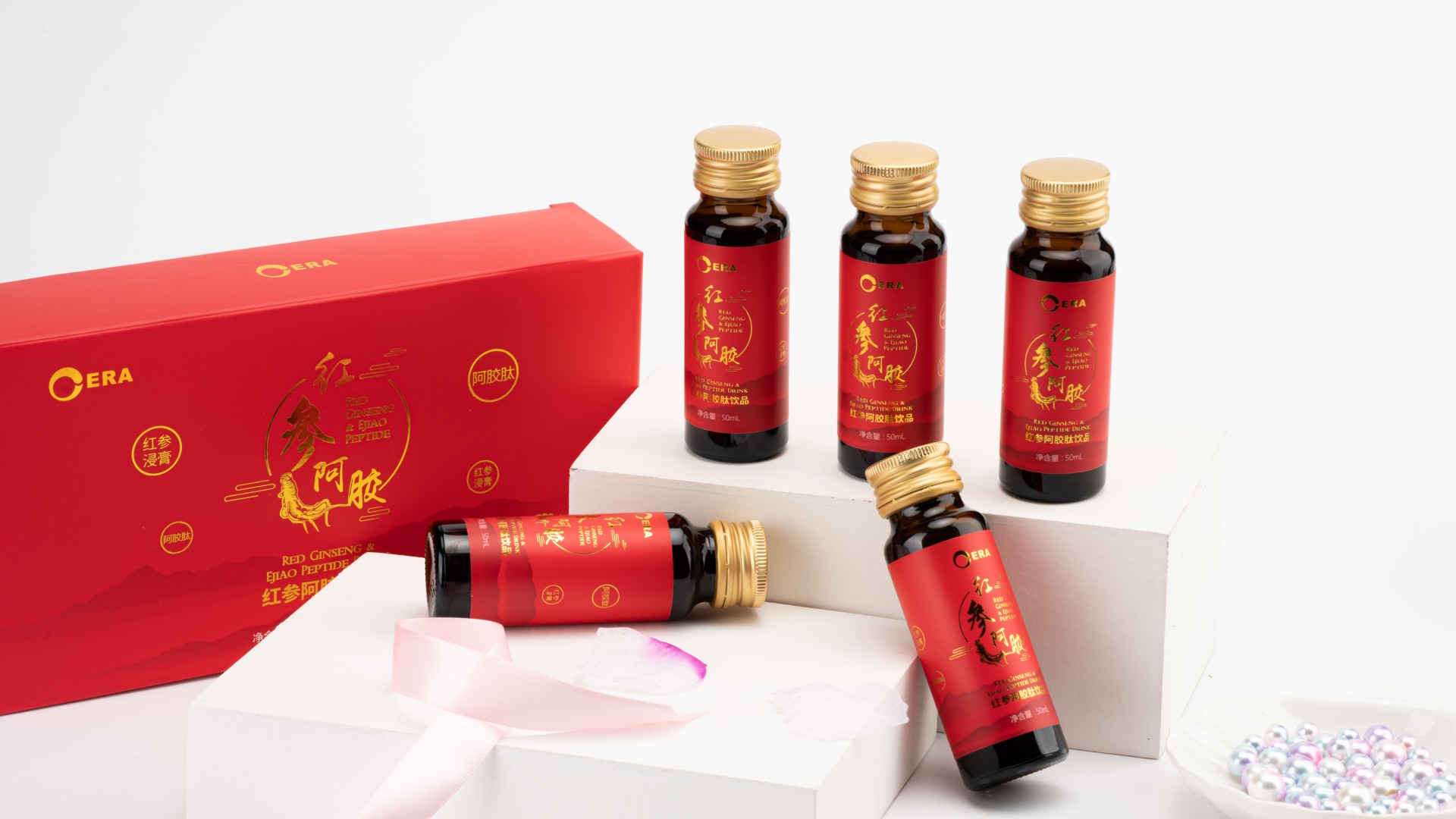 红参阿胶肽饮品