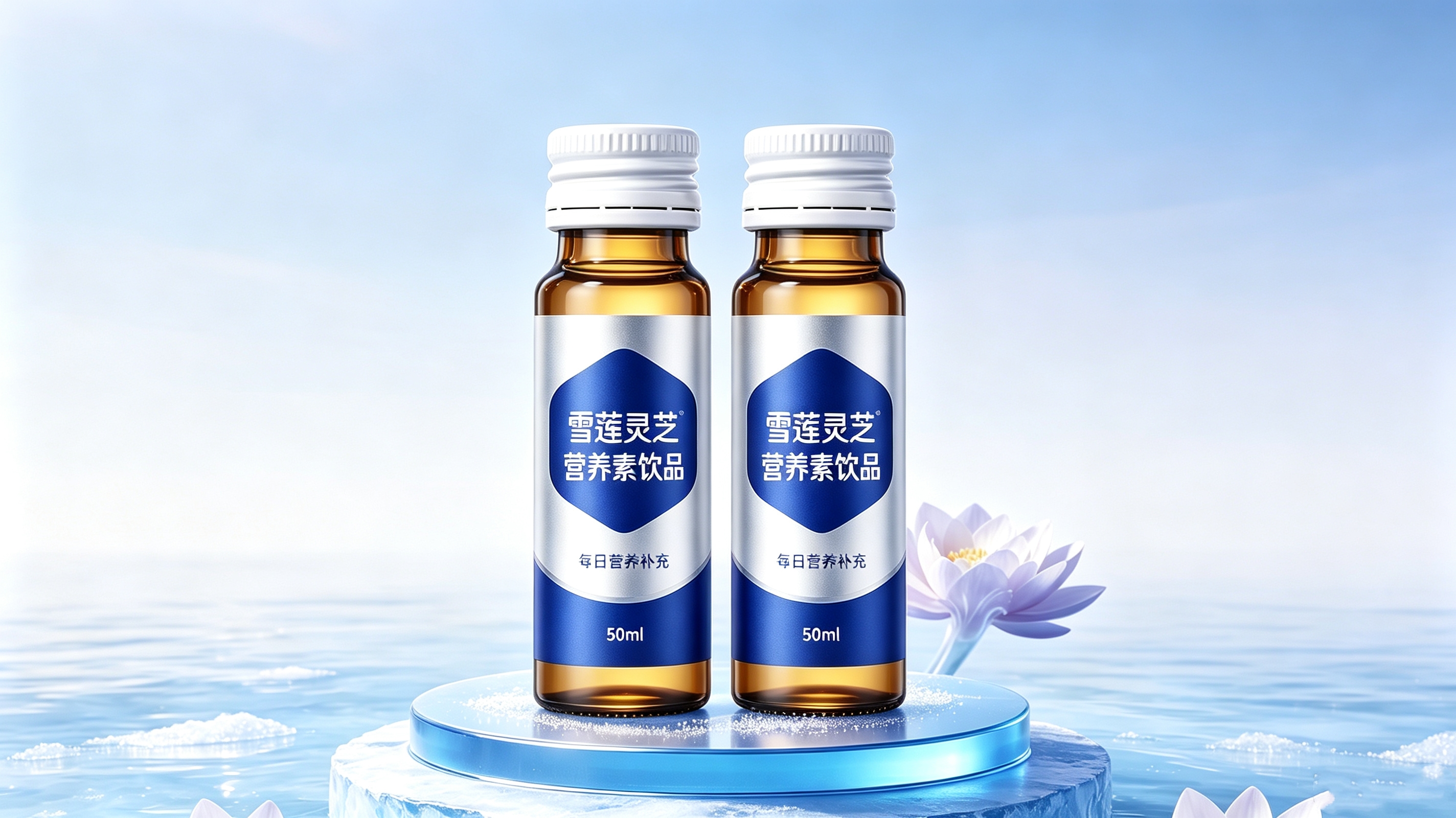 雪莲灵芝营养素饮品系列